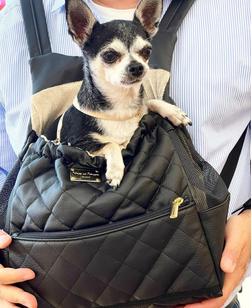 Dog Animal Fashion Design Leather Dog Shaped Handbag Luxury Brand Black  Puppy Large Capacity Kawaii Harajuku