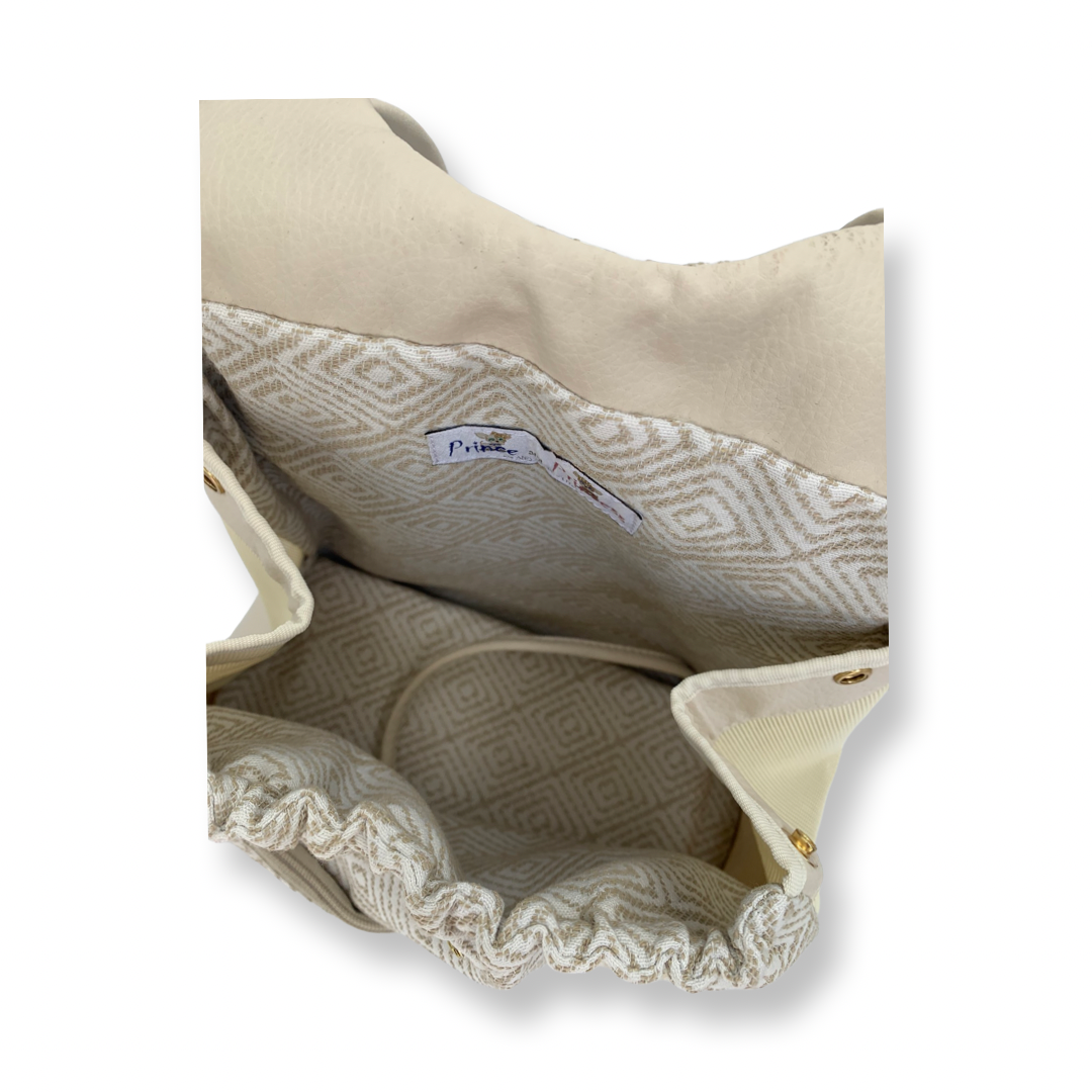 Dog Pouch Carrier Sand princeandprincessusa