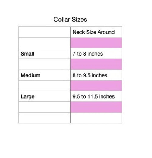 Fashion Collar and Plain Leash Set - Pink with Pearls