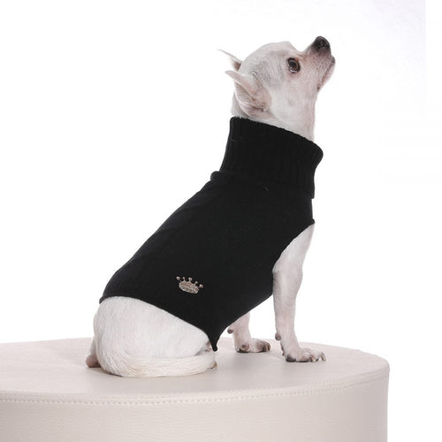 Black-Prince-and-princess-dog-sweater